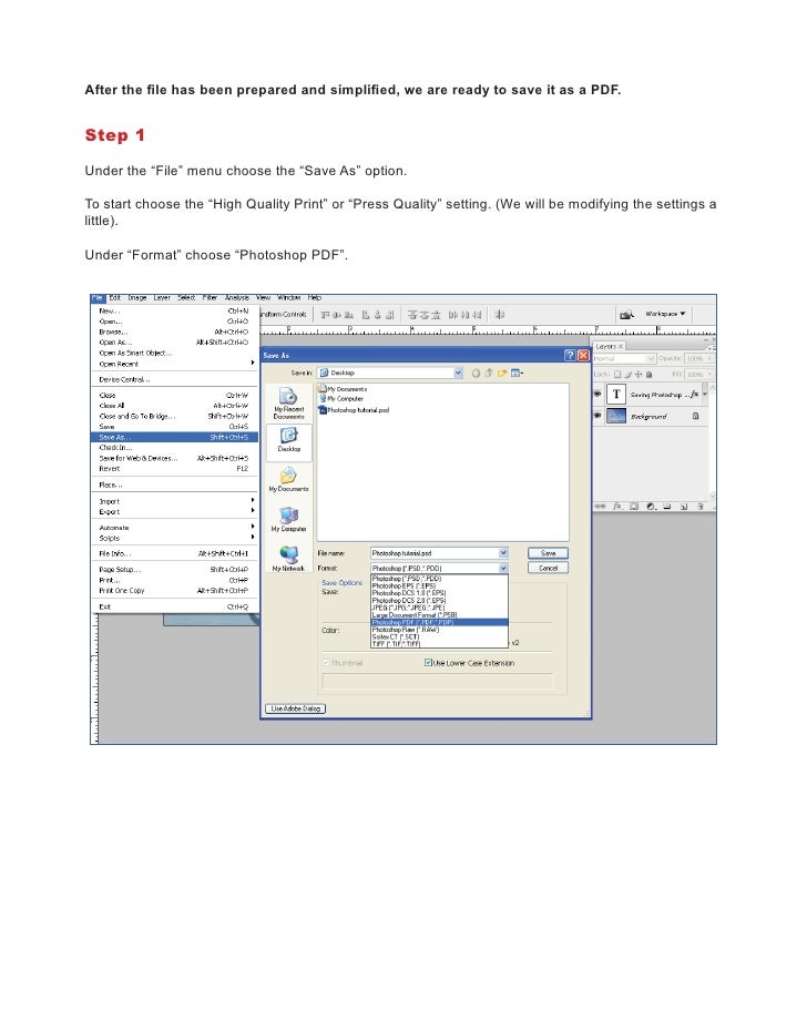 Photoshop Pdf File